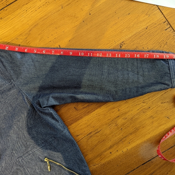 ST. JOHN Sport Denim Jacket - Picture 8 of 8